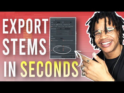 How To Export Stems/Trackouts From FL Studio 20 (In SECONDS) - FL Studio 20 Beginners Tutorial