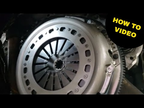 7.3 Flywheel Clutch And Pressure Plate Install, How To Video