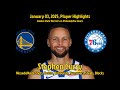 Stephen Curry Highlights Golden State Warriors Vs Philadelphia Sixers 01 March 2025