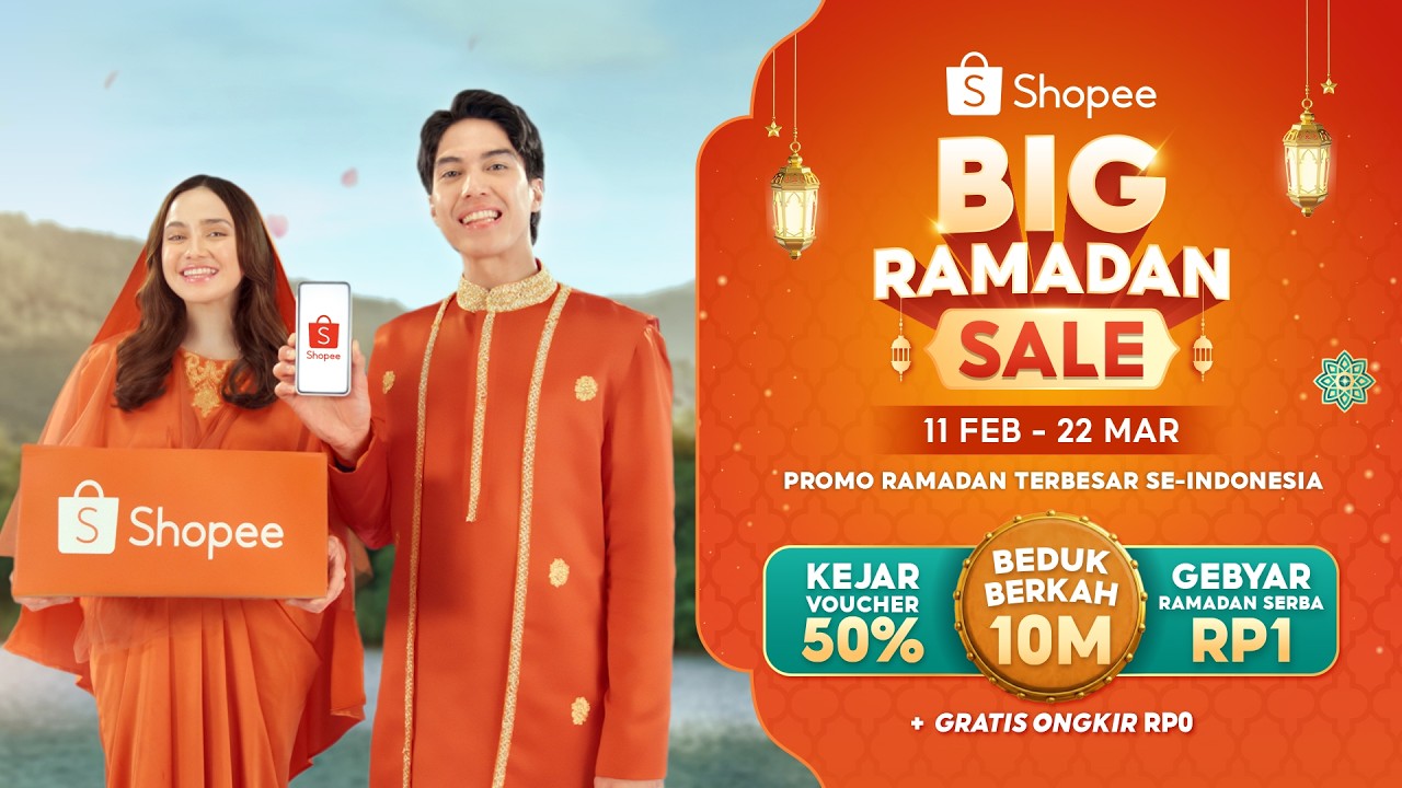Shopee Gebyar Ramadan Sale Mulai 11 Feb - 22 Mar | Belanja Sekarang!