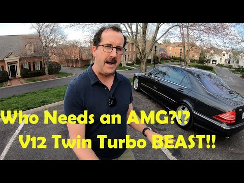 Cassidy Car Cave review of the W220 2003 Mercedes S600 V12 Twin Turbo dream car.