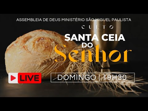 DOMINGO SANTA CEIA AO VIVO  | MOGI DAS CRUZES