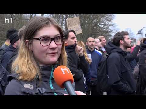 Spontane Demo gegen Artikel 13