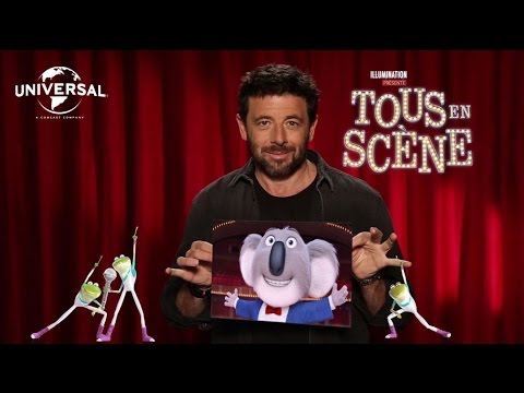 Tous en scène / Featurette “Patrick Bruel est Buster Moon” [Au cinéma le 25 Janvier]