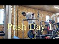 【筋トレ】Push Day1!!
