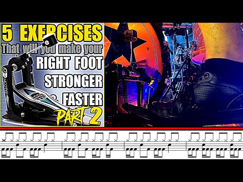 EXERCISE for a STRONGER & FASTER RIGHT FOOT ( EX#09 Example )