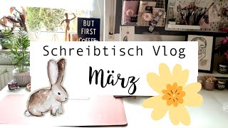 Schreibtisch Vlog März | New In | Wochendeko Ostern im Muji Planner