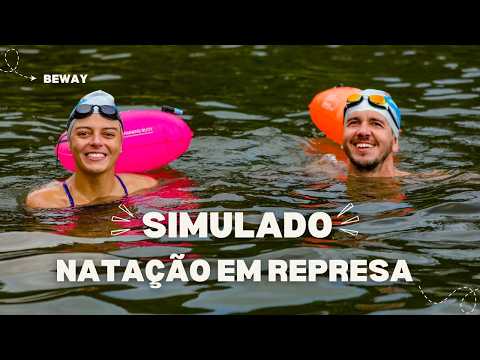 Como é nadar em águas abertas | Simulado na Represa de Nazaré Paulista