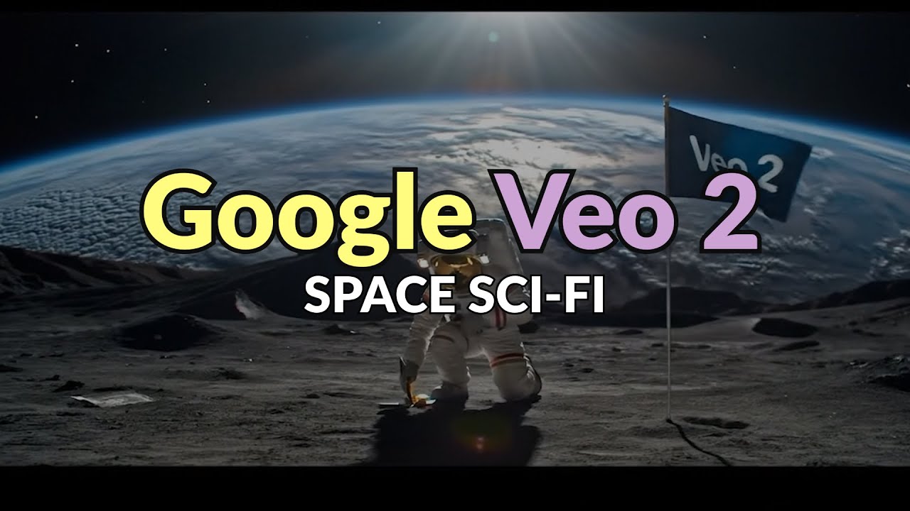 Google Veo 2 Demo - Space Sci-Fi