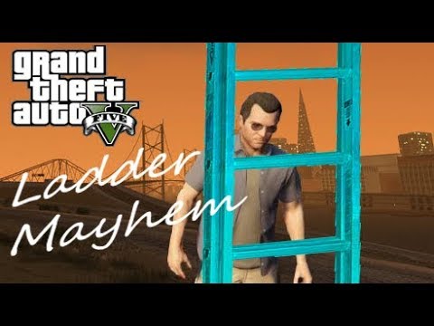 Michael is having a bad day || GTA5 || Ladder Mayhem