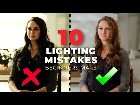 Top 10 Lighting Mistakes Beginners Make