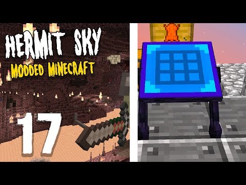 Hermit Sky: 17 | WIZARD SWORD | Modded Minecraft