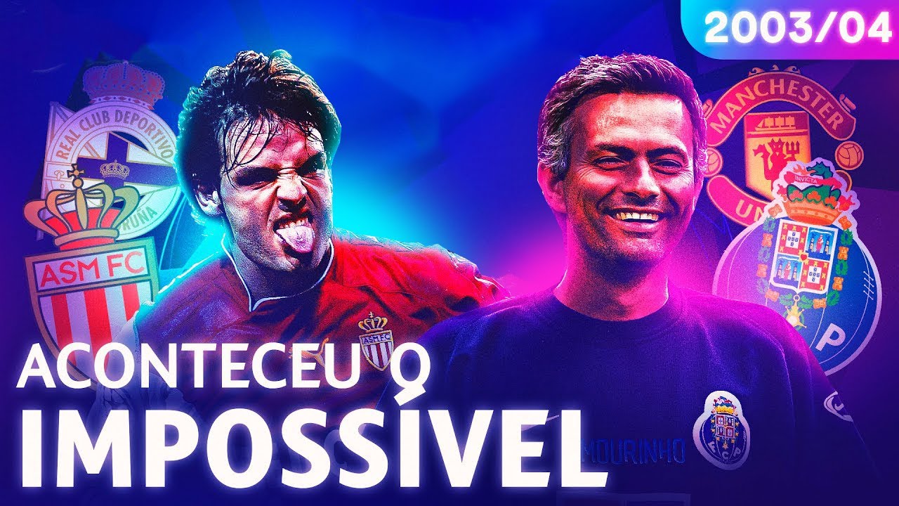 Champions HISTÓRICAS: 2003/04, a edição das ZEBRAS 🦓