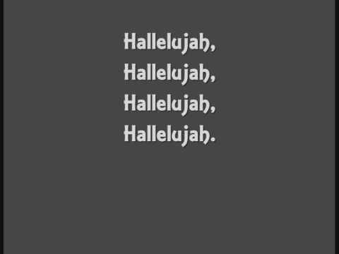 John Cale - Hallelujah - lyrics