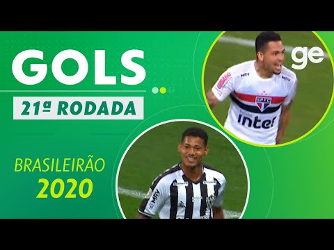 OS GOLS DA 21ª RODADA DO BRASILEIRÃO | ge.globo | GOLS DA RODADA | ge.globo
