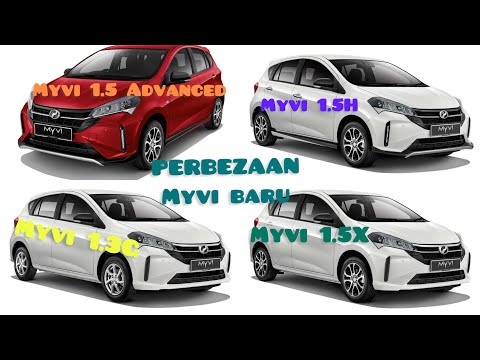 Variant  perodua Myvi (1.3G,1.5X,1.5H,1.5AV)