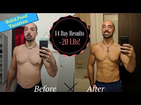 INCREDIBLE 14-Day Juice Fast Transformation / Solid Food Vacation / Detox Juice Feast Results
