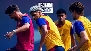 RECOVERY SESSION + FOCUSED ON OUR UPCOMING FIXTURE | FC Barcelona training 🔵🔴