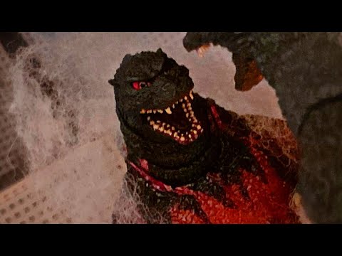 Burning Godzilla Atomic Breath Effect test