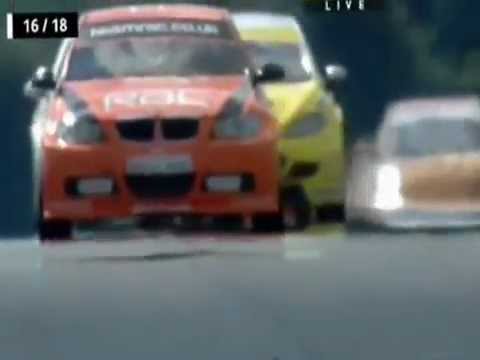 BTCC 2007 Snetterton Plato vs Giovanardi