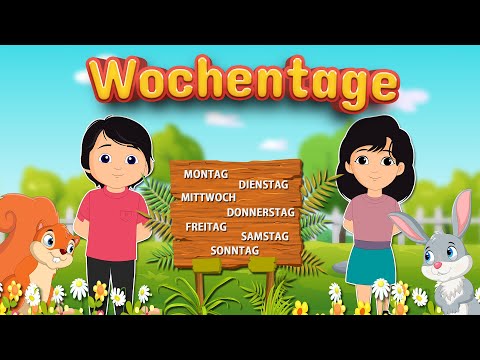 WOCHENTAGE - SING SONG KINDERLIEDER - Lustige Lernlieder
