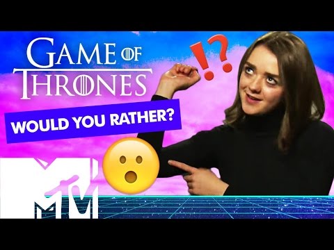 GAME OF THRONES CAST PLAY WOULD YOU RATHER? | MTV Movies