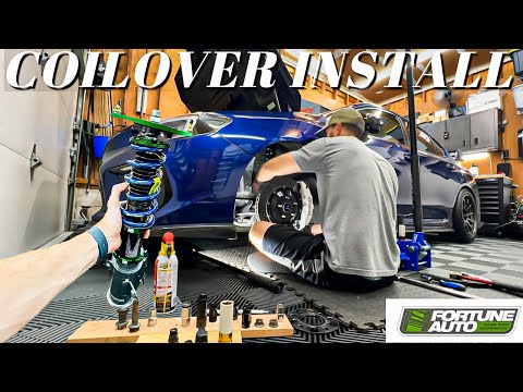 Installing NEW Fortune Auto Coilovers On My STI - Step by Step Instructions