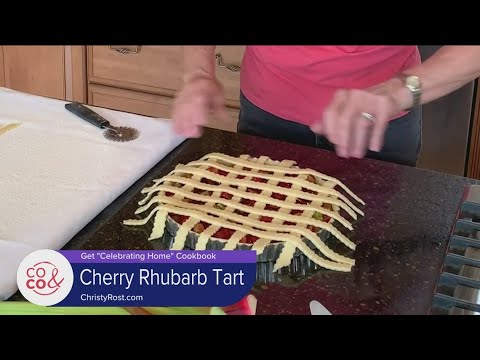Try This Cherry Rhubarb Tart Recipe from Christy Rost