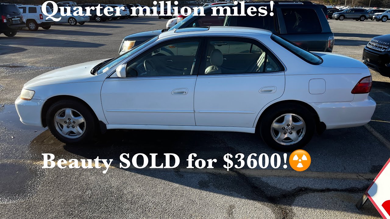 Amazing 2000 Honda Accord EX V6 quarter million miles POV ...