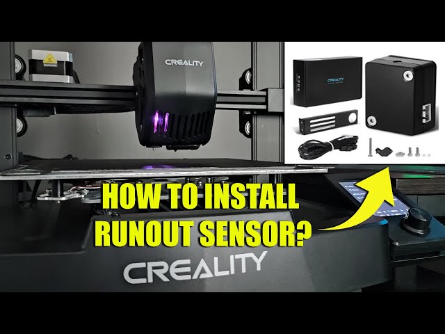 Vídeo relacionado con Ender 3 V3 SE Smart Filament Detector Filament Break Detection Module Runout Pause Monitor Sensor con Filament Bobina Soporte Compatible con Creality Ender-3 V3 KE/SE Impresora 3D Accesorios