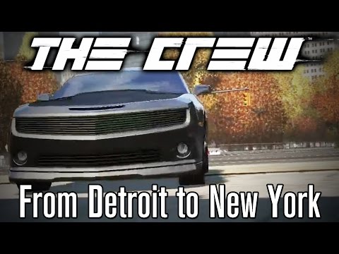 The Crew Gameplay (Beta) #1 - Driving from Detroit to New York