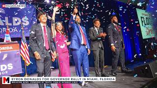 🇺🇸 Byron Donalds for Governor Rally in St. Petersburg, Florida to Announce Lt. Gov. Candidate [LIVE]