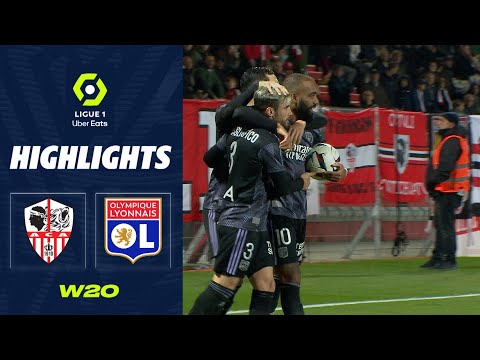 AC AJACCIO - OLYMPIQUE LYONNAIS (0 - 2) - Highlights - (ACA - OL) / 2022-2023
