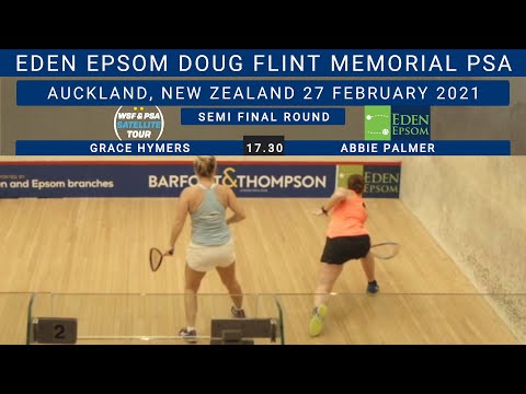 PSA SQUASH MATCH | ABBIE PALMER v GRACE HYMERS | EDEN EPSOM DOUG FLINT MEMORIAL