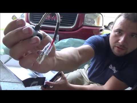 GMC ENVOY bumper & LED headlights / fog lights install