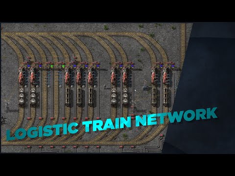 Factorio návod. Logistic Train Network (LTN)