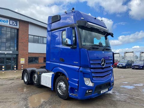 MERCEDES ACTROS 2551 *EURO 6* GIGASPACE 6X2 TRACTOR UNIT 2017 - GH17 FZG