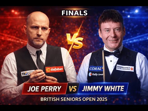 Joe Perry vs Jimmy White | Finals | British Seniors Open 2025