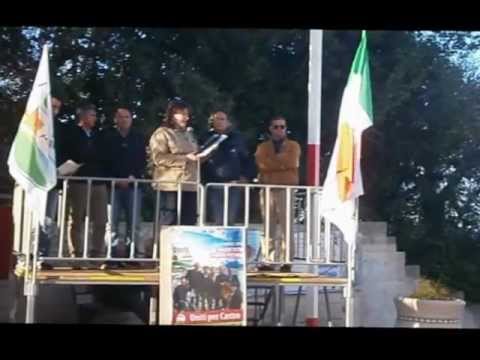 Comizio Uniti per Castro 25/04/2012 intervento Valentina Rizzo