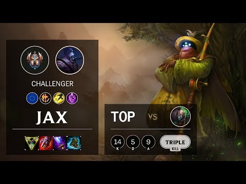 Jax Top vs Singed - EUW Challenger Patch 10.12