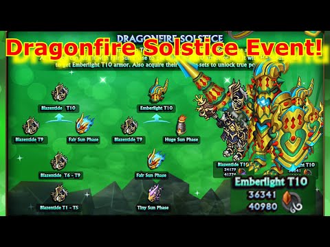 Dragonfire Solstice Event! - Knights and Dragons