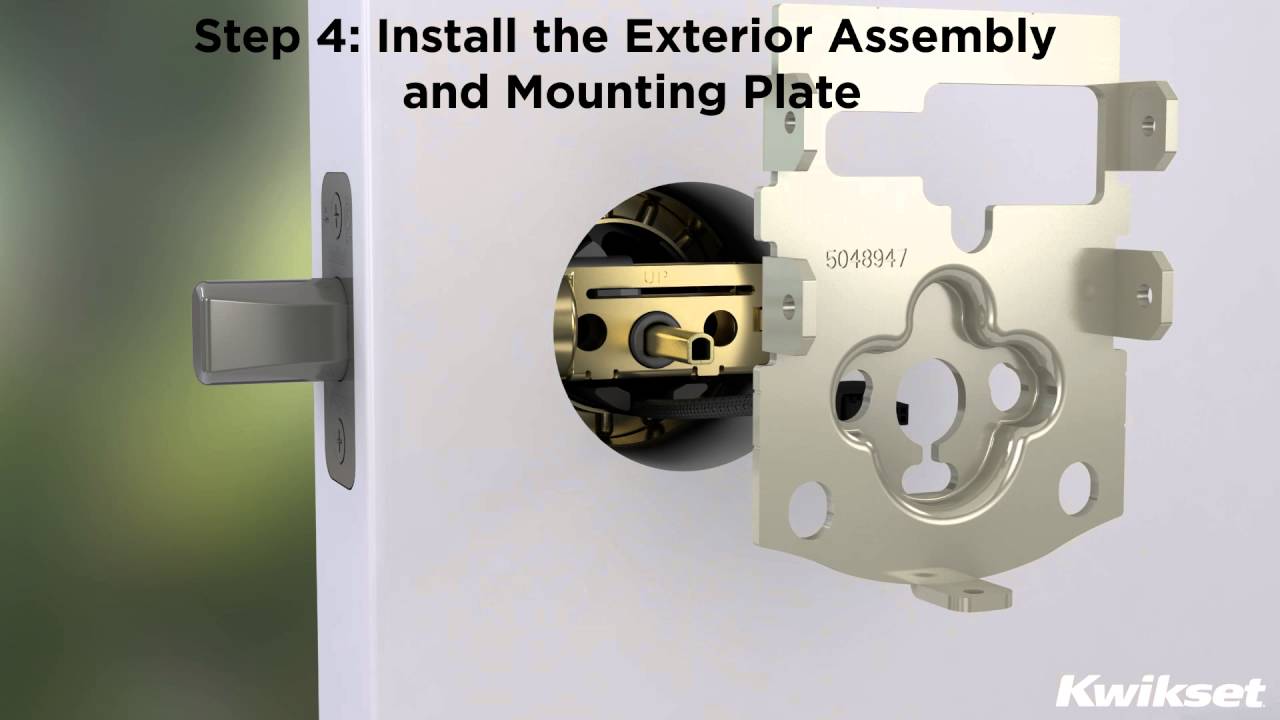 SmartCode 913 Electronic Keypad Deadbolt Installation Video