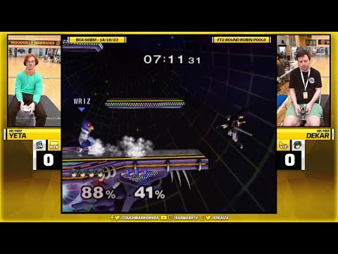 Big Cheese 4 SSBM: Dekar vs Yeta (Marth vs Falco/Dr. Mario) - Pool Wave A