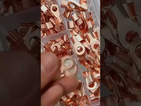How to install and use Pure Copper Cable Lugs Crimp Terminals Lugs