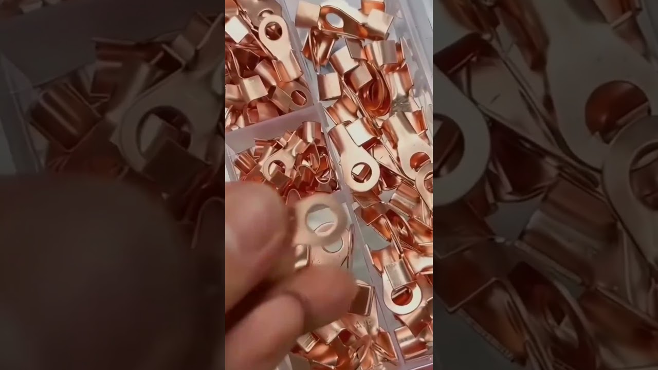 How to install and use Pure Copper Cable Lugs Crimp Terminals Lugs