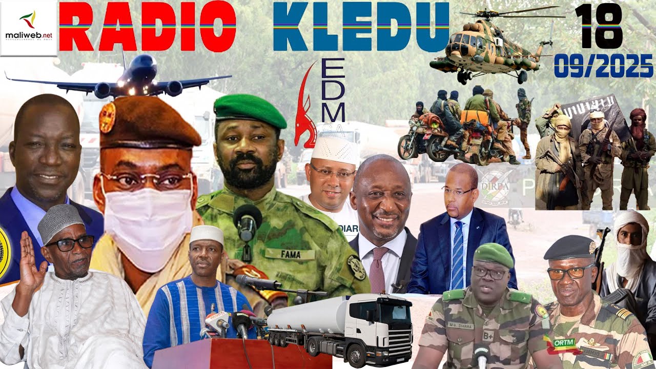 La Revue de Presse de la RADIO KLEDU du 18 Septembre 2025
