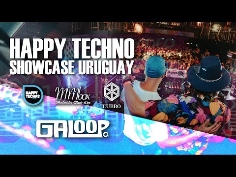 Dejandole la pista a Lexlay en el Showcase de HAPPY TECHNO en Uruguay (Galoop DJ SET) [MMBOX]