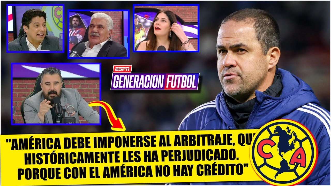AMÉRICA TIENE que IMPONERSE SIEMPRE tanto rivales como al ARBITRAJE, explotó Álvaro | Generación F