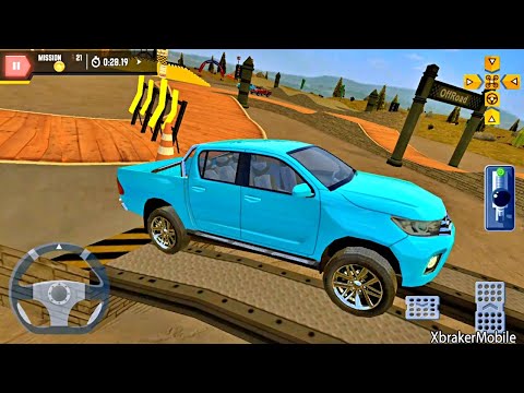 4x4 Offroad Parking Simulator #2 - Modern PickUp Truck Driving Simulator - Android Gameplay FHD