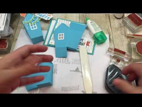 Part 2: Matching Treat holder with Home Sweet Home Framelits for Birthday